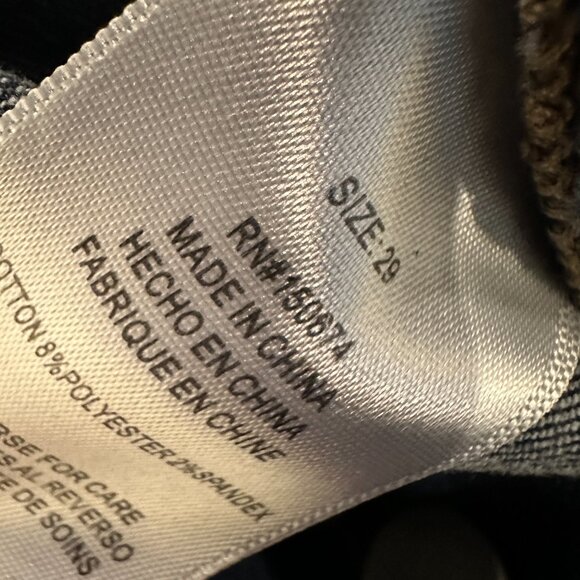 Wash Lab Women's Button Fly Skinny Jeans Size 29 - Picture 4 of 5